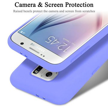 Cadorabo Handyhülle Samsung Galaxy S6 Samsung Galaxy S6, Flexible TPU Silikon Handy Schutzhülle - Hülle - Back Cover Bumper