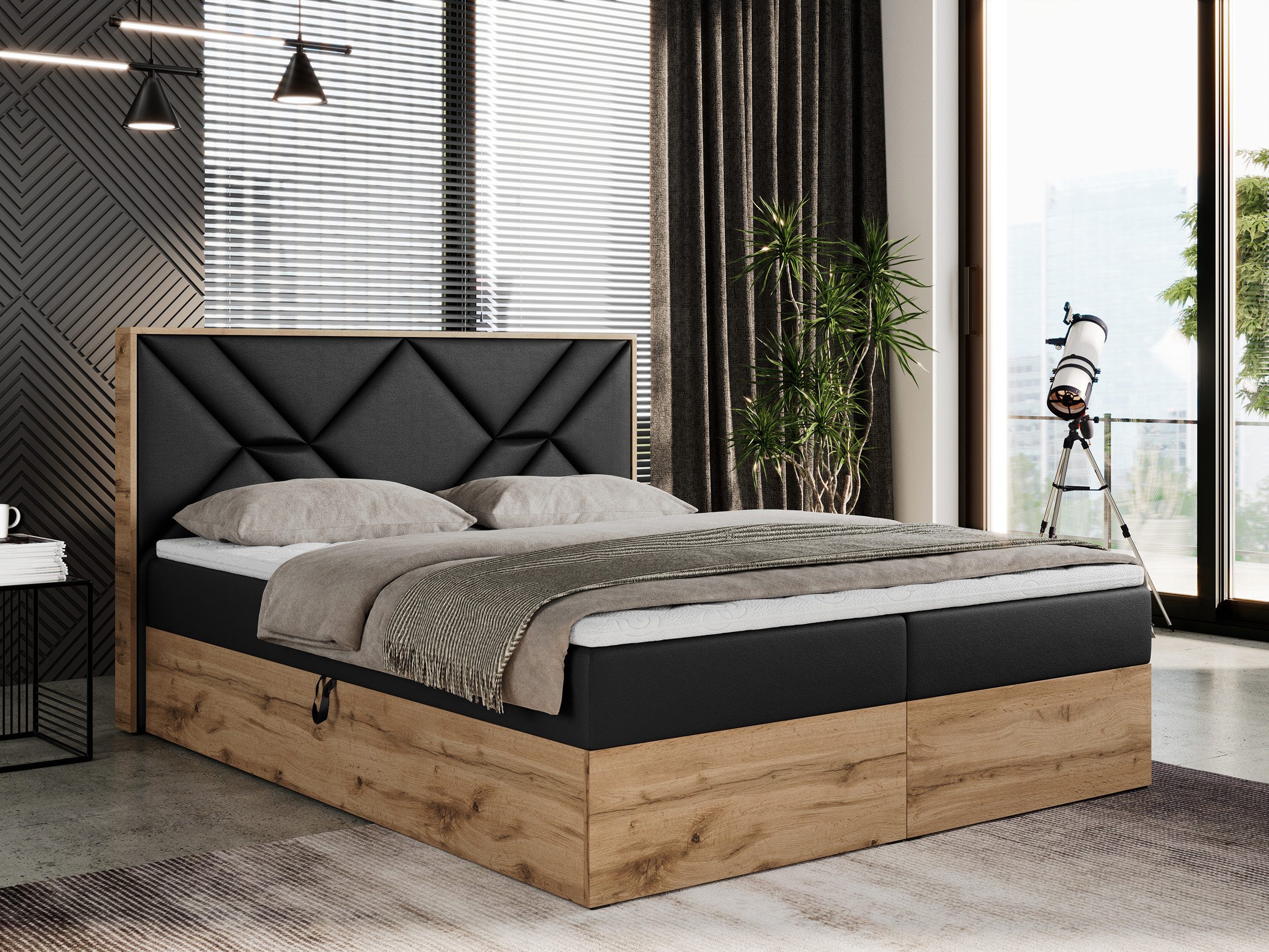 MKS MÖBEL Boxspringbett GUNAR (Set, Packung, günstig online kaufen