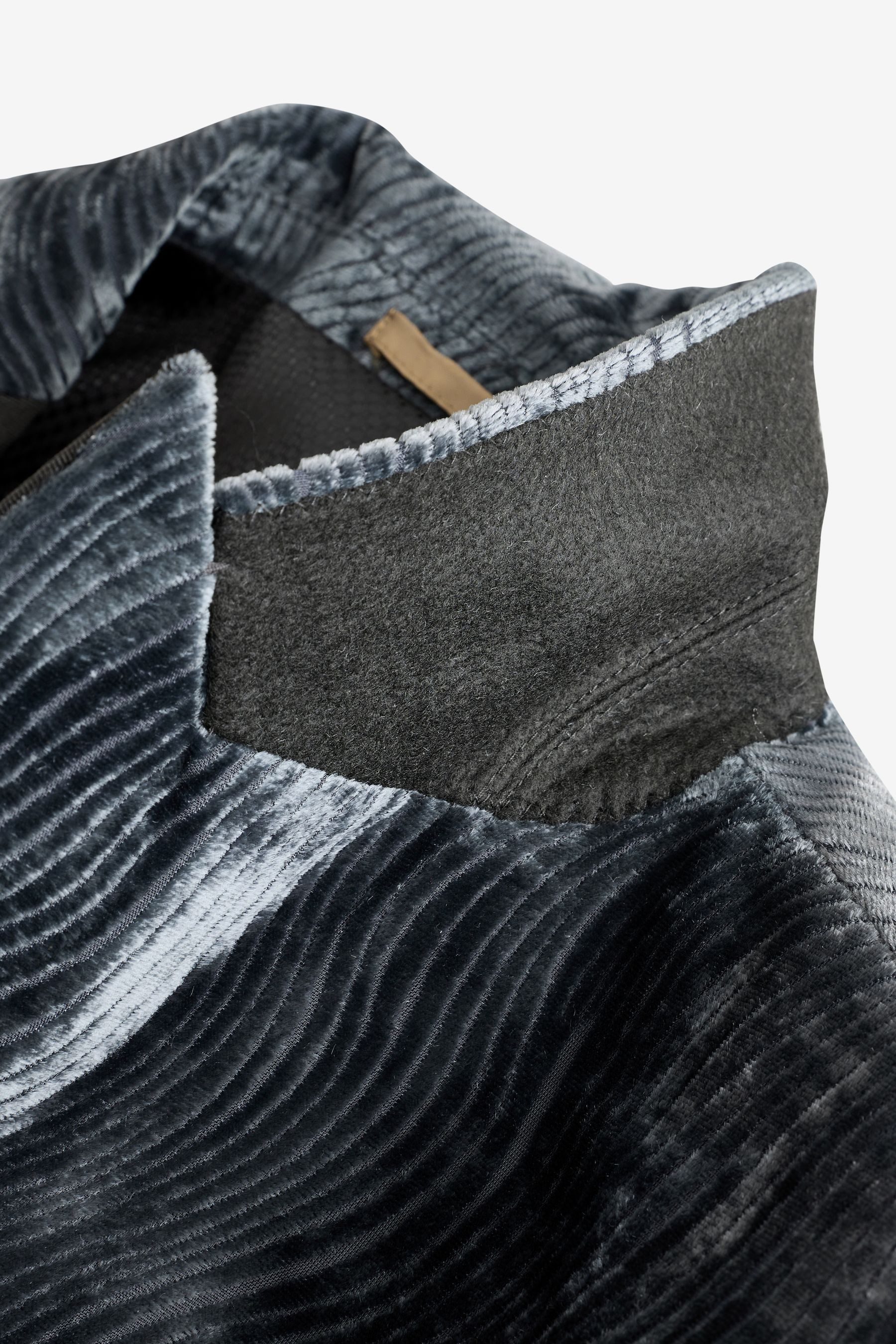 Next Sakko Samt-Sakko mit Wirbelmuster (1-tlg)