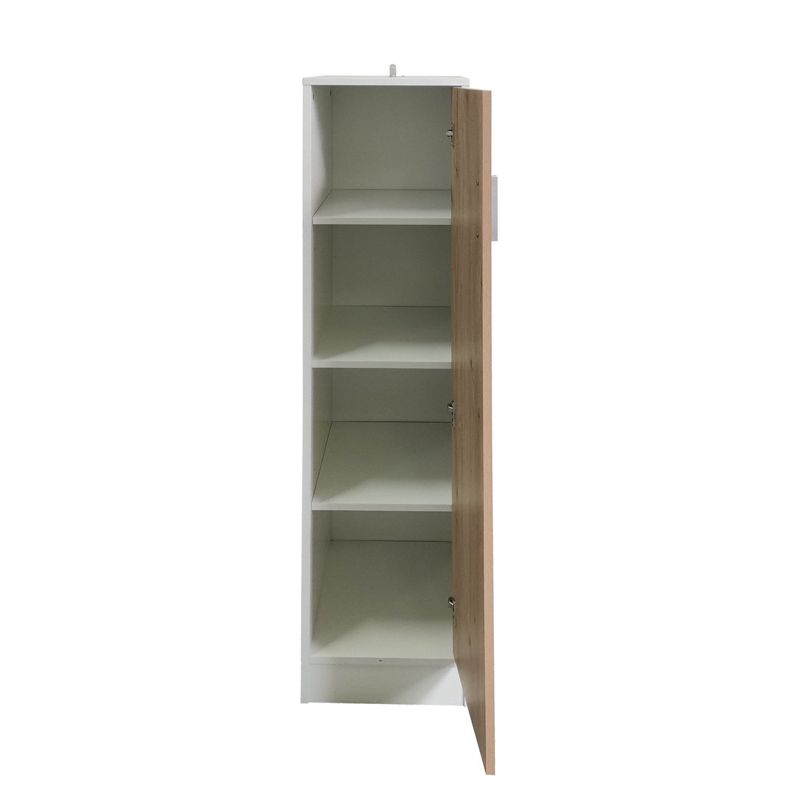 HTI-Living Hochschrank Küchenschrank Weiß Artisaneiche Blanca S (Stück, 1-St., 1 Küchenschrank) Mehrzweckschrank