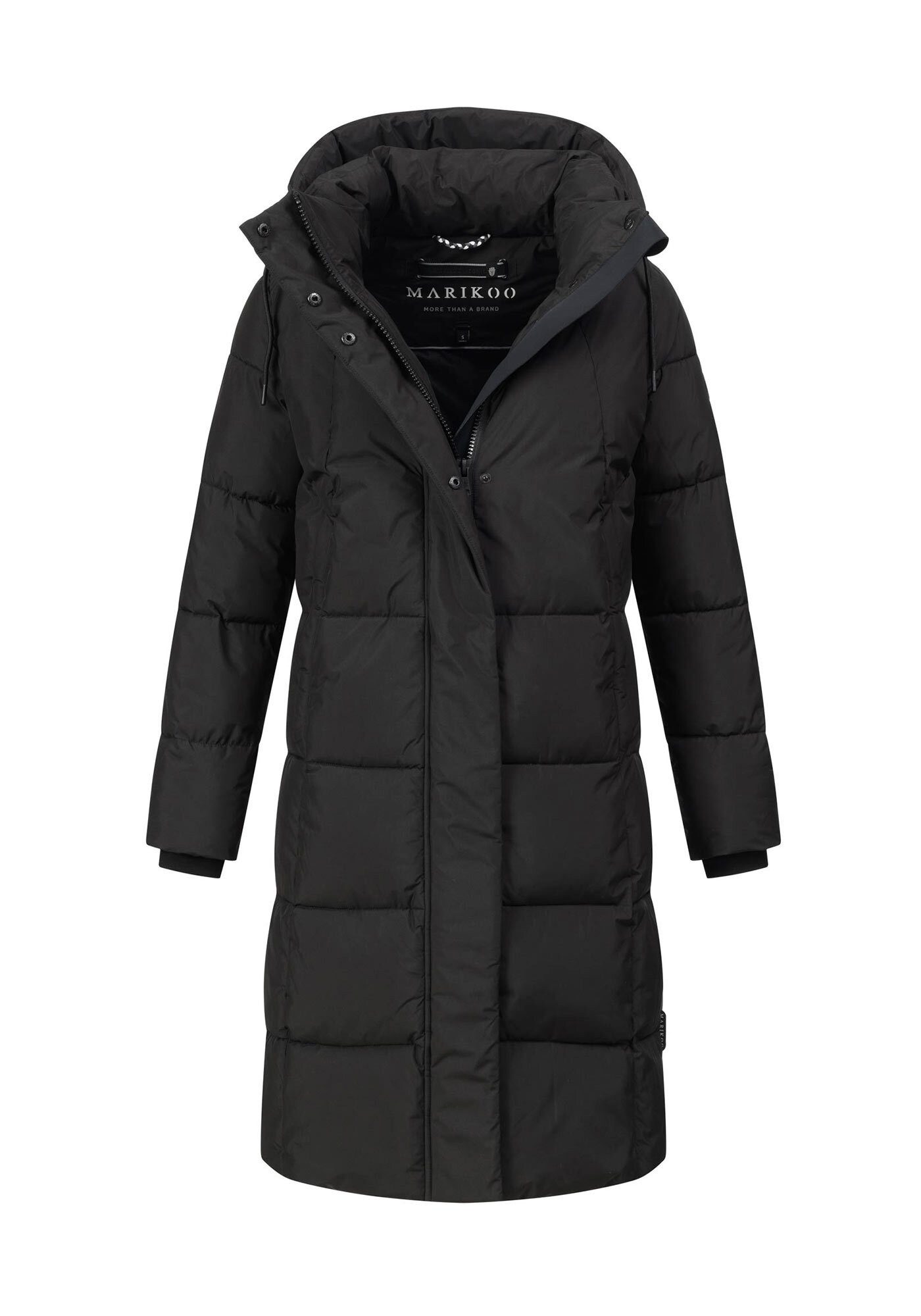 Marikoo Winterjacke Tabiaa Bewegungsschlitz am unteren Saum – Bild 4 von 5