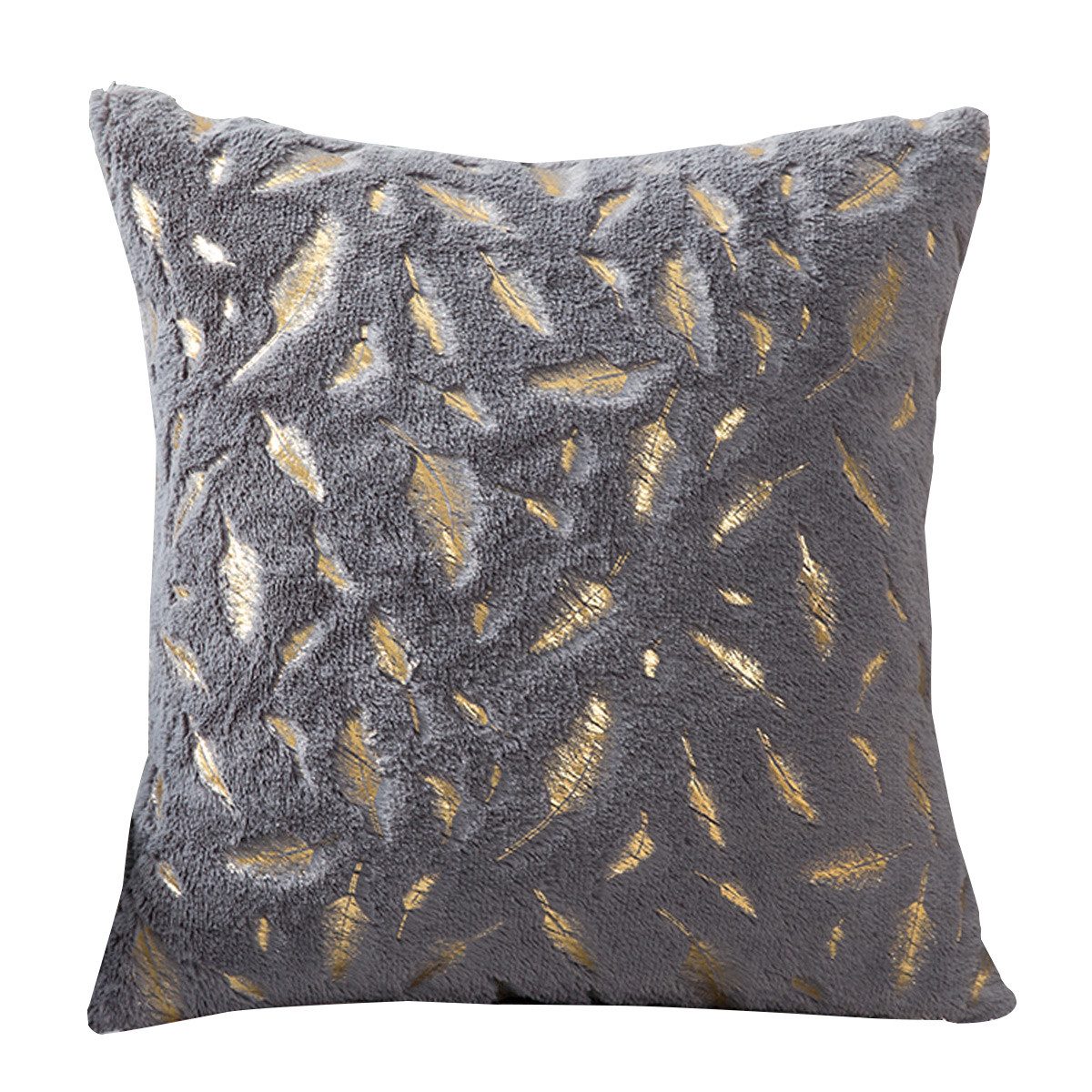 BTTO Kissenbezüge Kissenbezüge 45x45cm,Zierkissenbezug Goldstempelfeder Kis günstig online kaufen