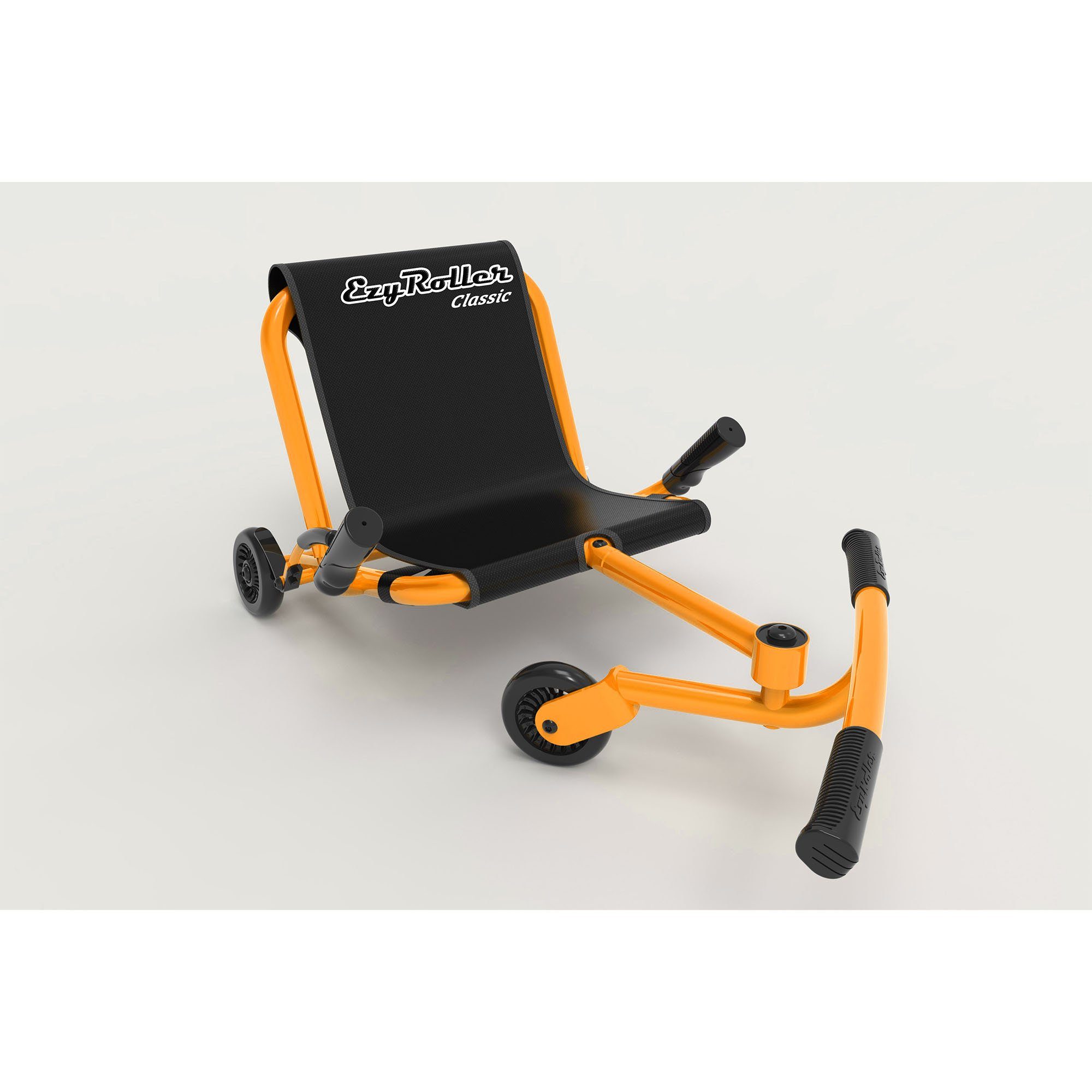 EzyRoller Dreiradscooter Classic, Kinderfahrzeug für Kinder ab 4 bis 14 Jahre Dreirad Trike Funfahrzeug orange
