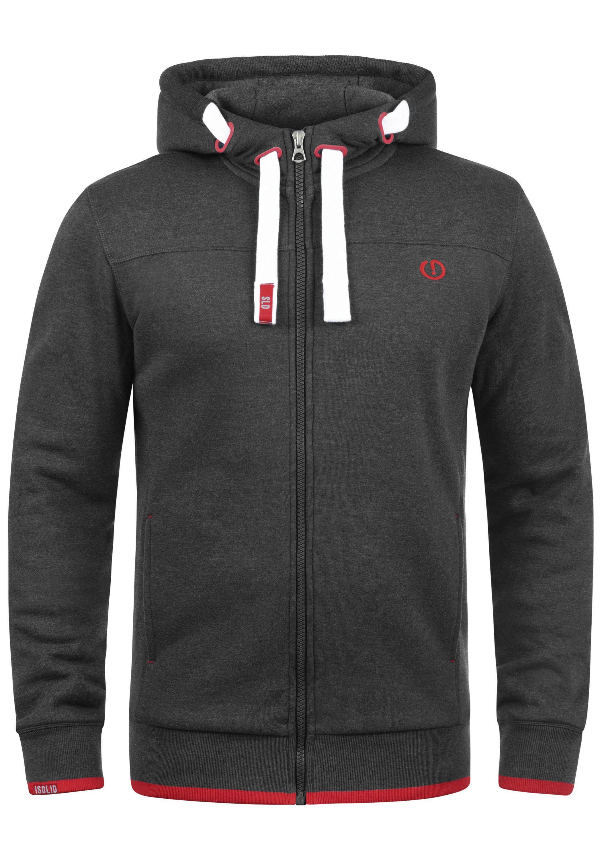 !Solid Kapuzensweatjacke SDBenjaminZip Sweatjacke Sweatshirtjacke mit weich günstig online kaufen