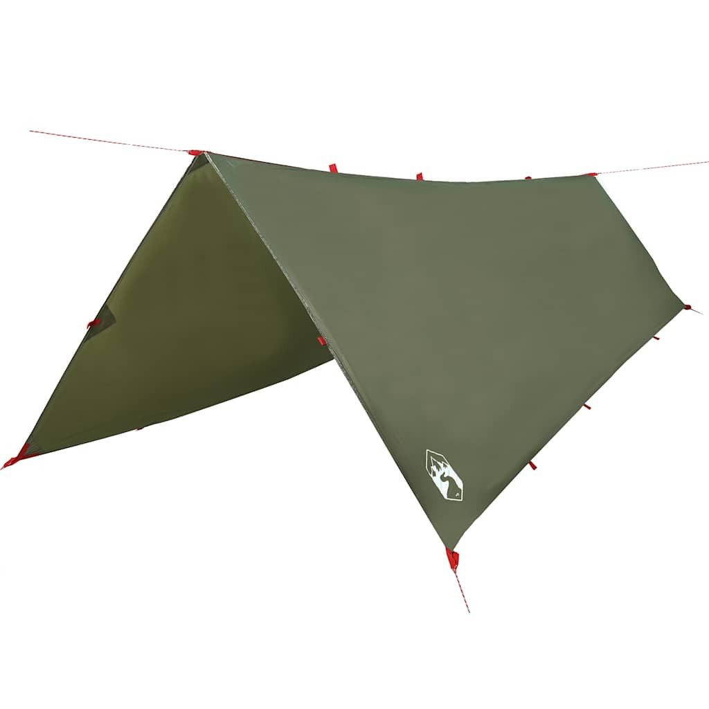 vidaXL Tarp-Zelt Tarp Olivgrün 506x306 cm Wasserdicht, (1 tlg)
