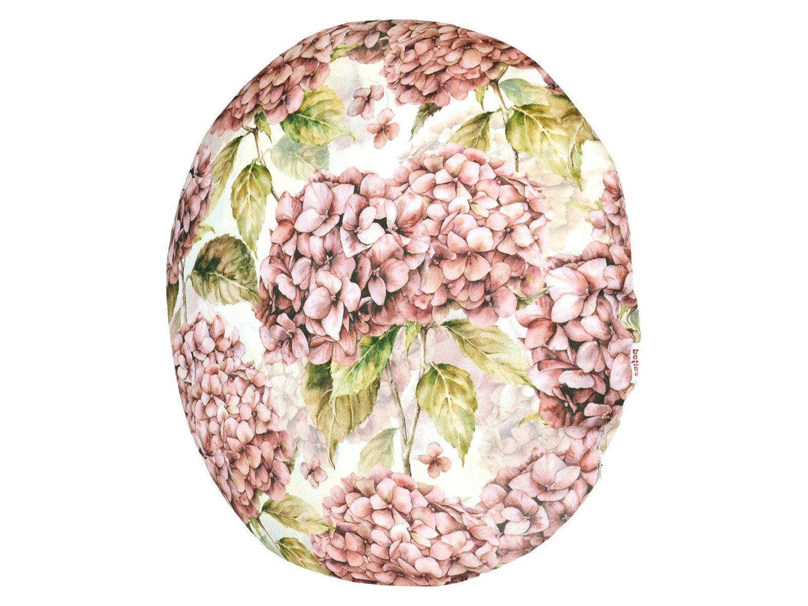 beties Kissenhülle Landlust-Hortensie, (1 Stück), 100% Baumwolle, Hortensien in burgundy-rose, verschiedene Größen