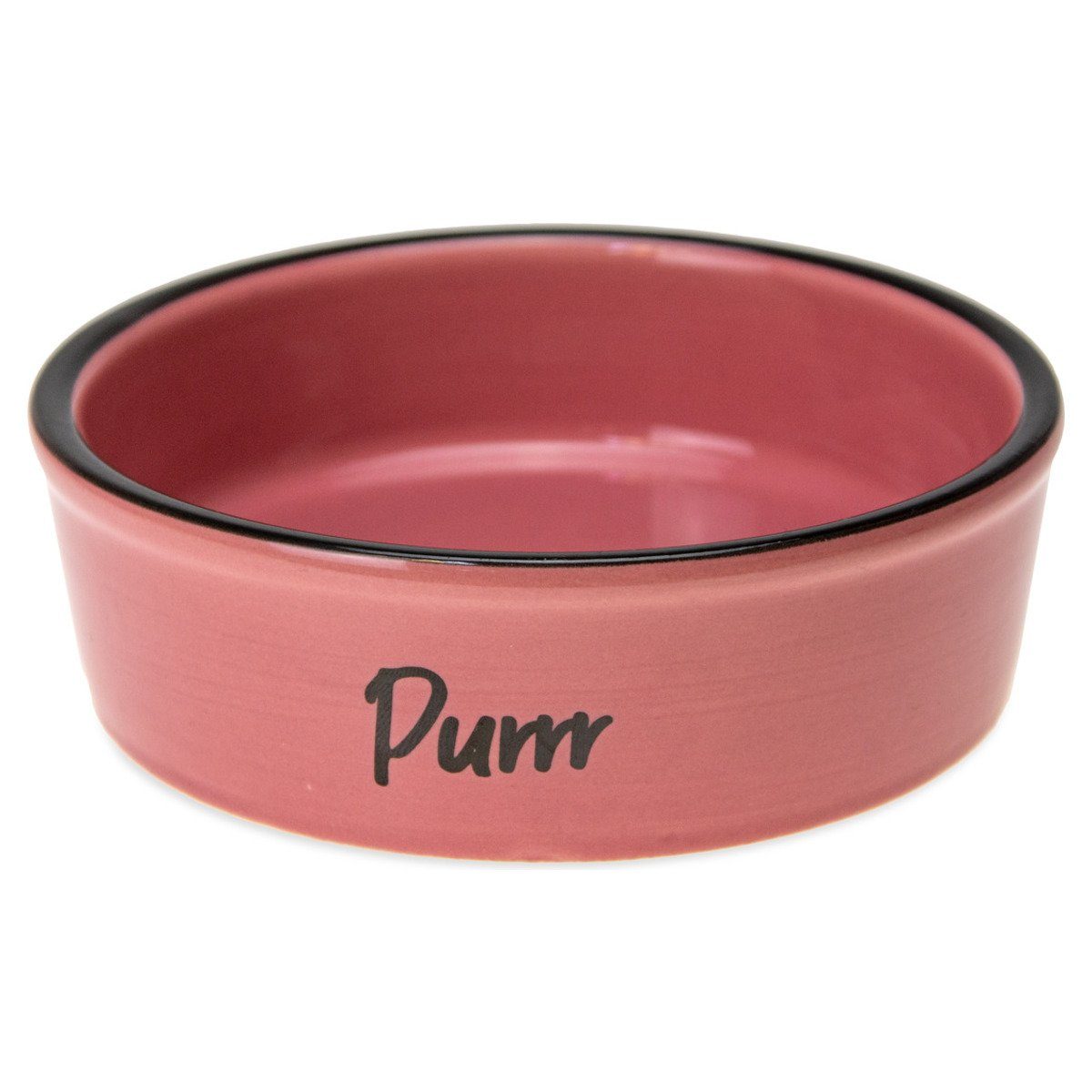 Futternapf Katzennapf Keramik II rosa