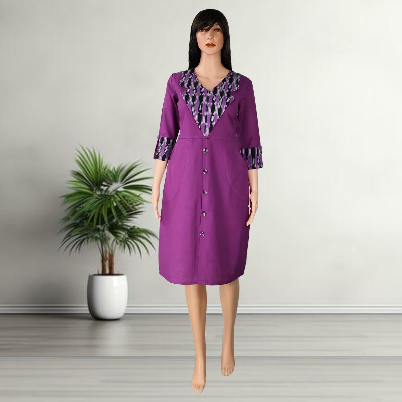 A-Linien-Kleid Business Lady