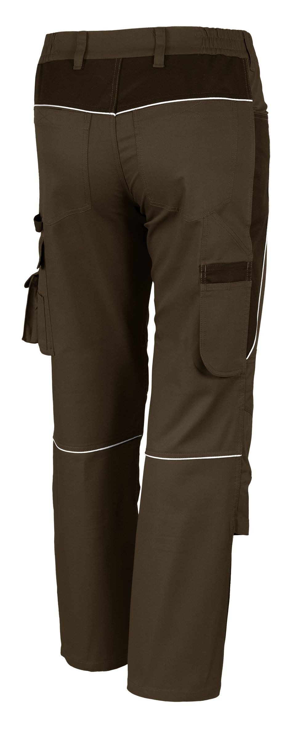 Qualitex Workwear Arbeitsbundhose strapazierfähige PROfessionals Arbeitshose aus faserverstätktem Gewebe (1-tlg) MG 245 g Schutzhose - 11 Taschen - pflegeleichte Bundhose - Waschbar