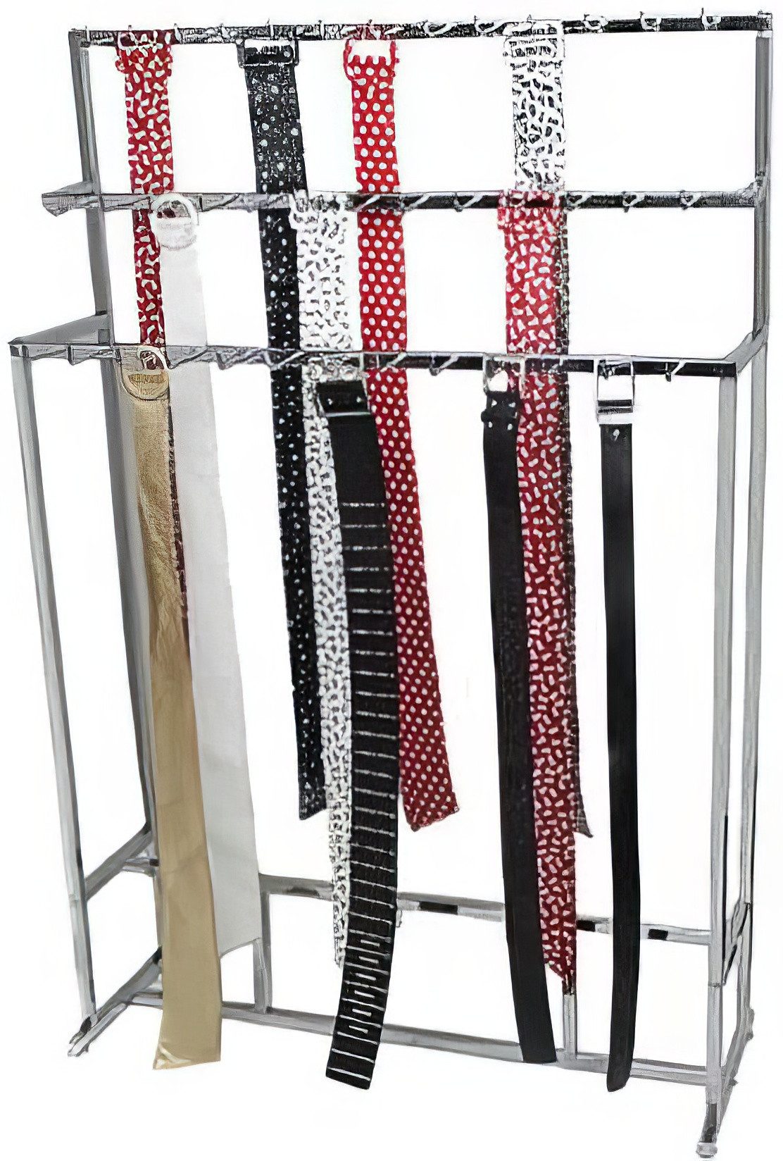 Gürtelständer Mit 39 Haken – Verkaufsständer / Halter Für Gürtel, Krawatten & Co.