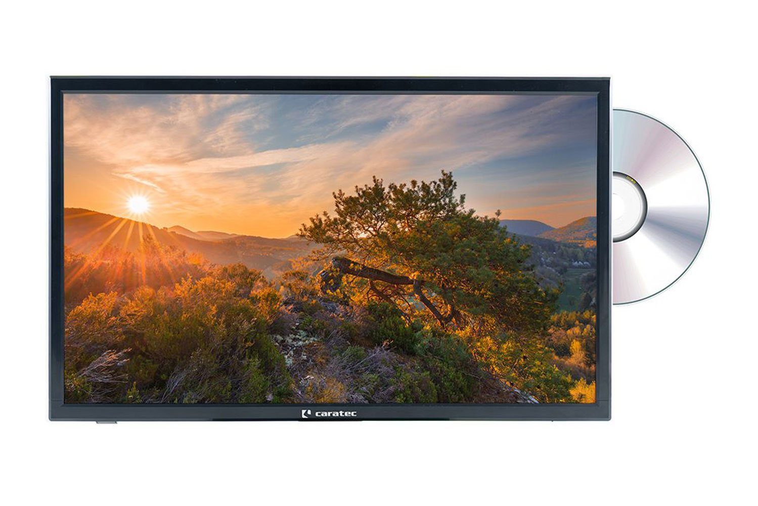 Vision CAV220P-D.2 55cm (22)Weitwinkel TV DVB-T2 HD DVB-S2 DVD-Player Rückfahrkamera