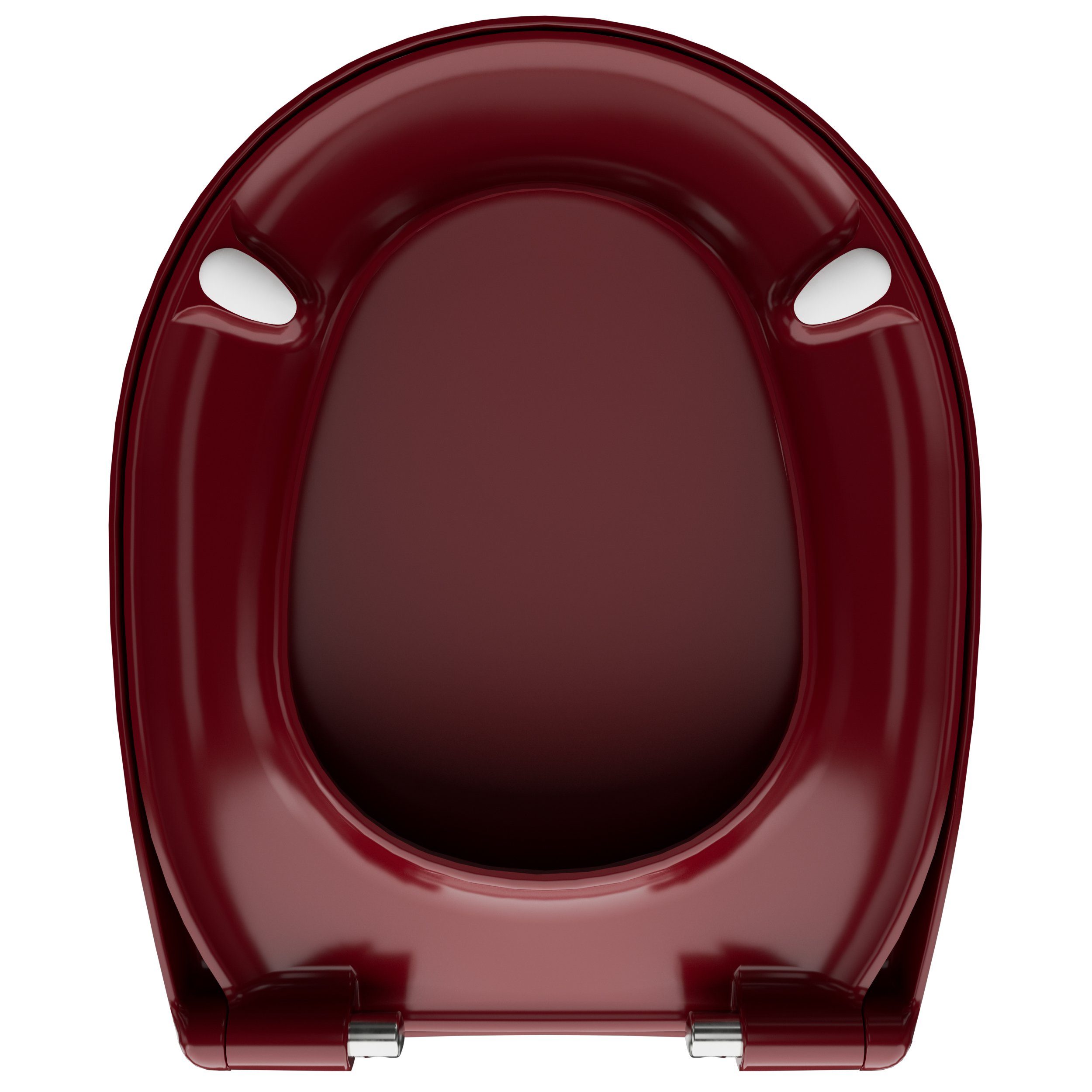 LUVETT WC-Sitz C100 mit Absenkautomatik, Duroplast sanitär, Universelle O-Form (Komplett-Set, Inklusive 3 Befestigungsarten), mit Original SoftClose® Absenkautomatik, Duroplast