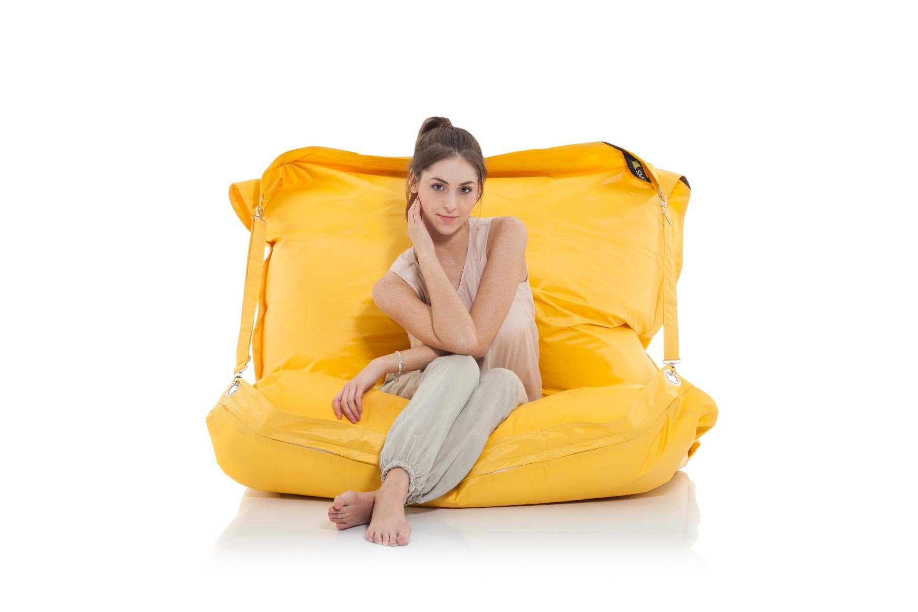 Smoothy Sitzsack »Supreme Indoor & Outdoor Sitzsack XXL 450L«  (Riesensitzsack, Sitzkissen Bean-Bag Sessel), für Kinder & Erwachsene