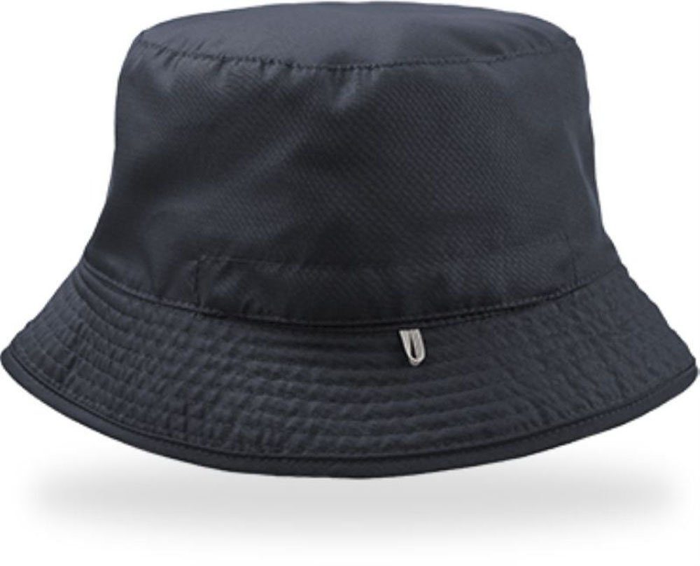 Hat in Hut Navy/Grey Design Taschengröße Faltbar Goodman Safarihut Sonnenhut Wendbarer Fischer Bucket Bucket-Hut,