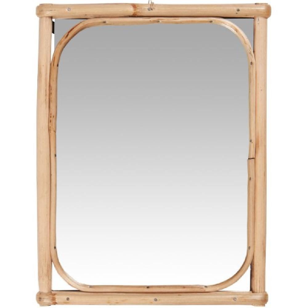 Ib Laursen Spiegel Ib Laursen Wandspiegel mit Bambuskante (26,5x20,5cm) günstig online kaufen
