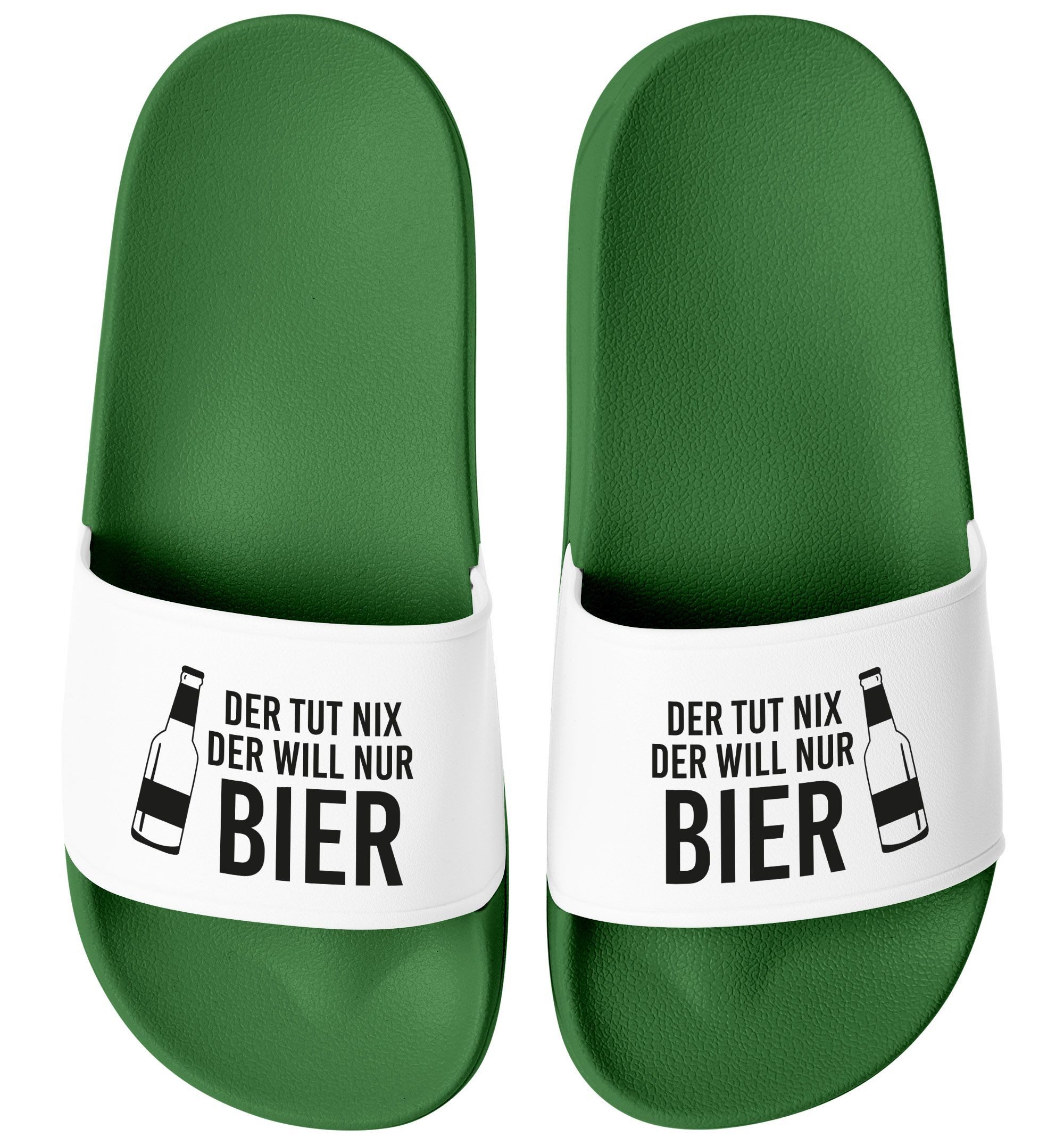 MoonWorks Badeschlappen Spruch Lustig Der tut günstig online kaufen