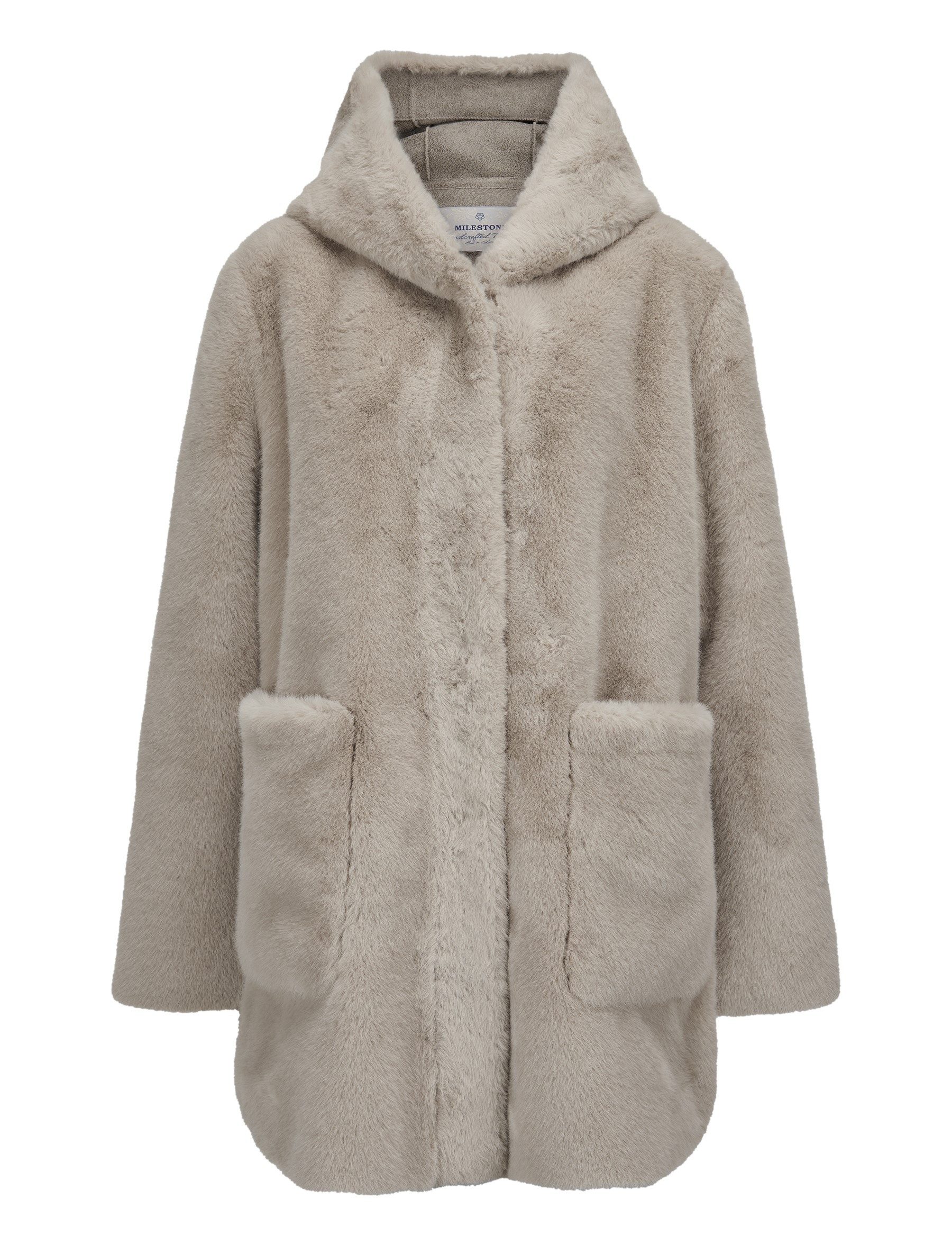 Milestone Fellimitatmantel MSPersiana Kunstpelz mit luxuriöser Haptik und K günstig online kaufen