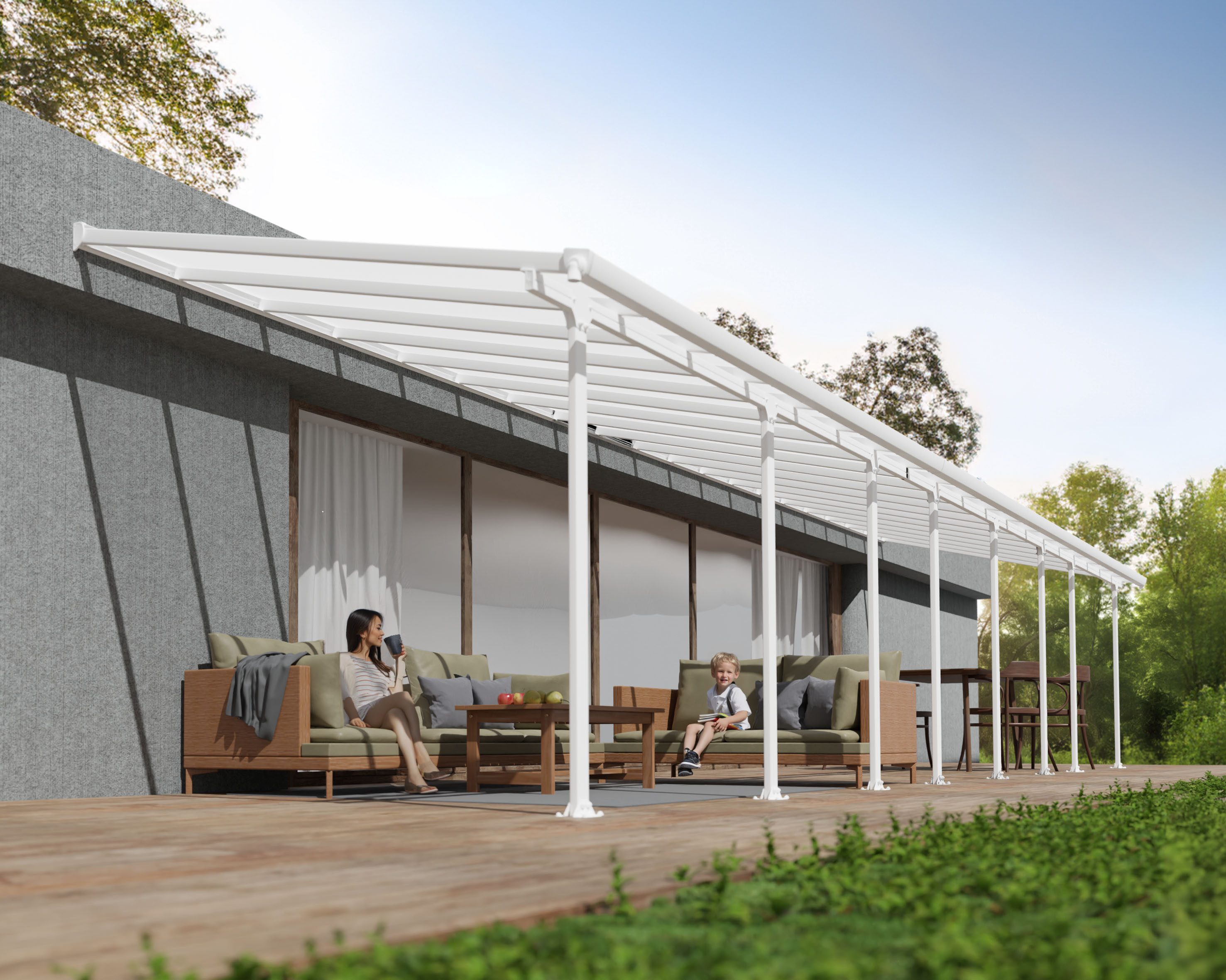 Terrassendach Feria Alu Terrassenüberdachung