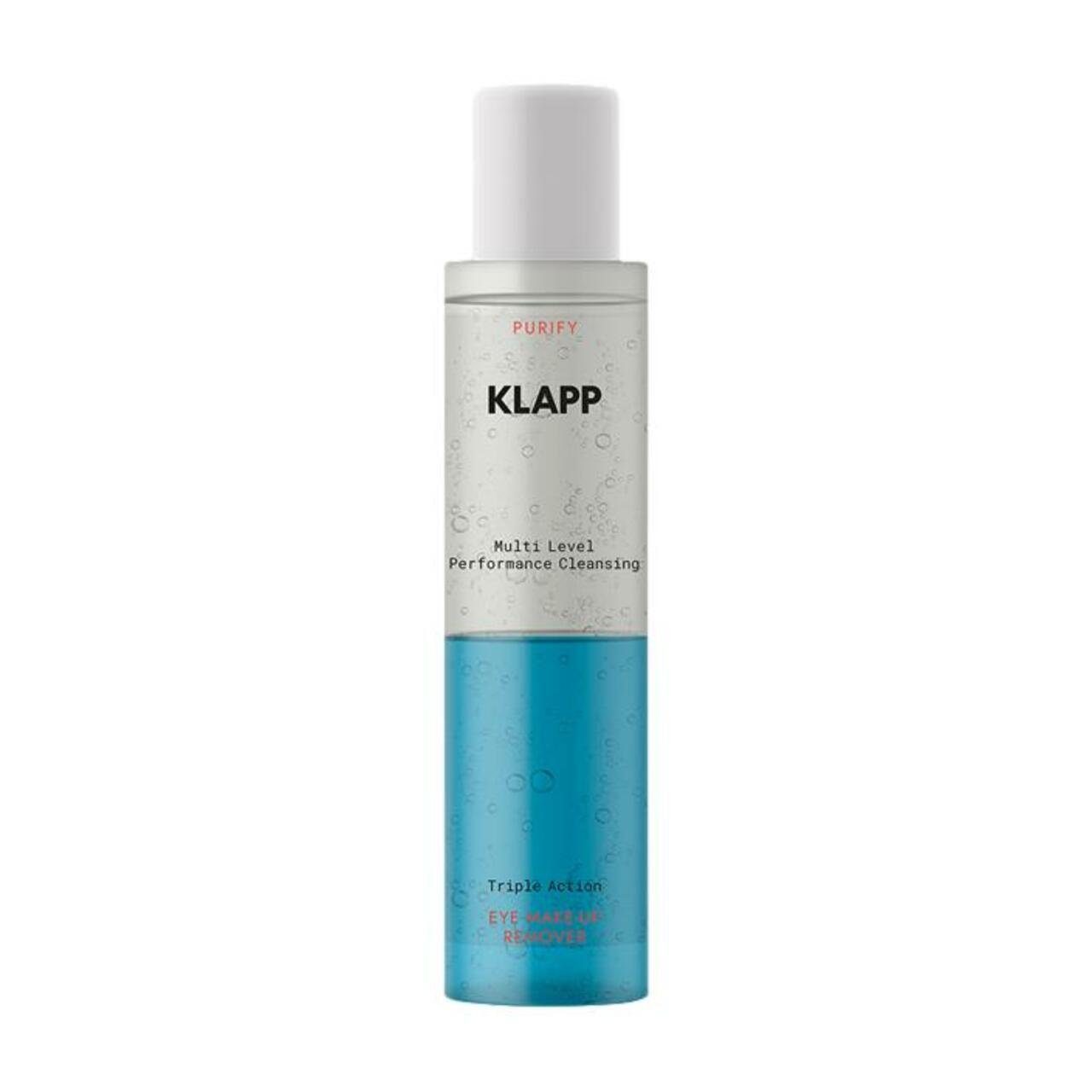 Klapp Cosmetics Make-up-Entferner Multi Level Performance Cleansing Eye Make-Up Remover, für empfindliche Augenpartie