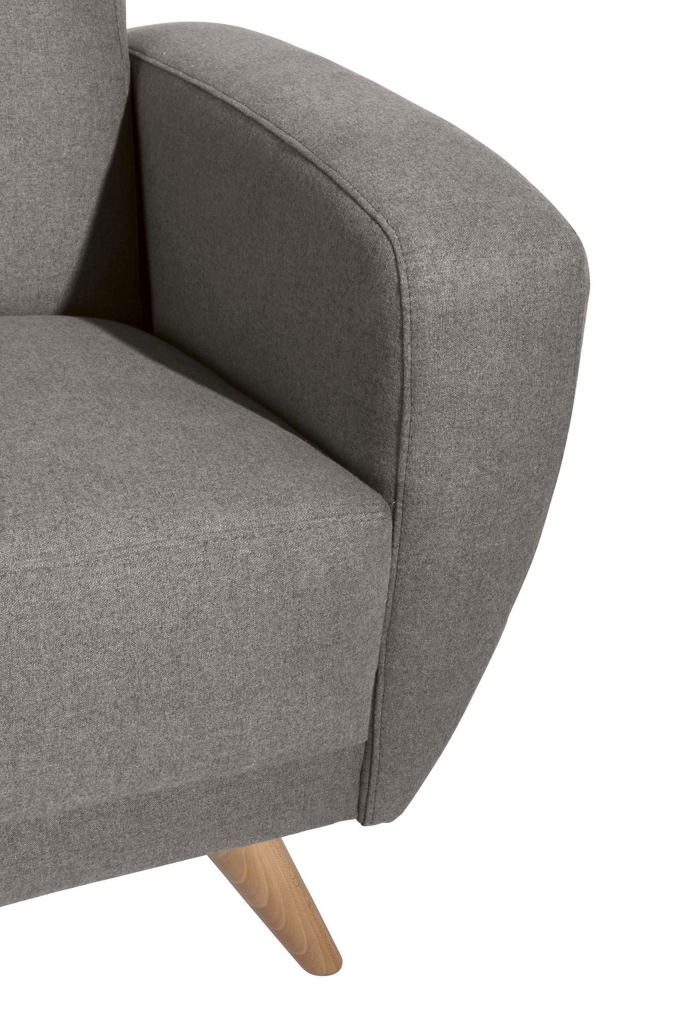verarbeitet,bequemer 58 Kostenlosem Sofa 2-Sitzer Sofa aufm Sitz inkl. Samtvelours Sparpreis hochwertig Karen Kessel (mit 1 Teile, Clean-A, Versand Bezug