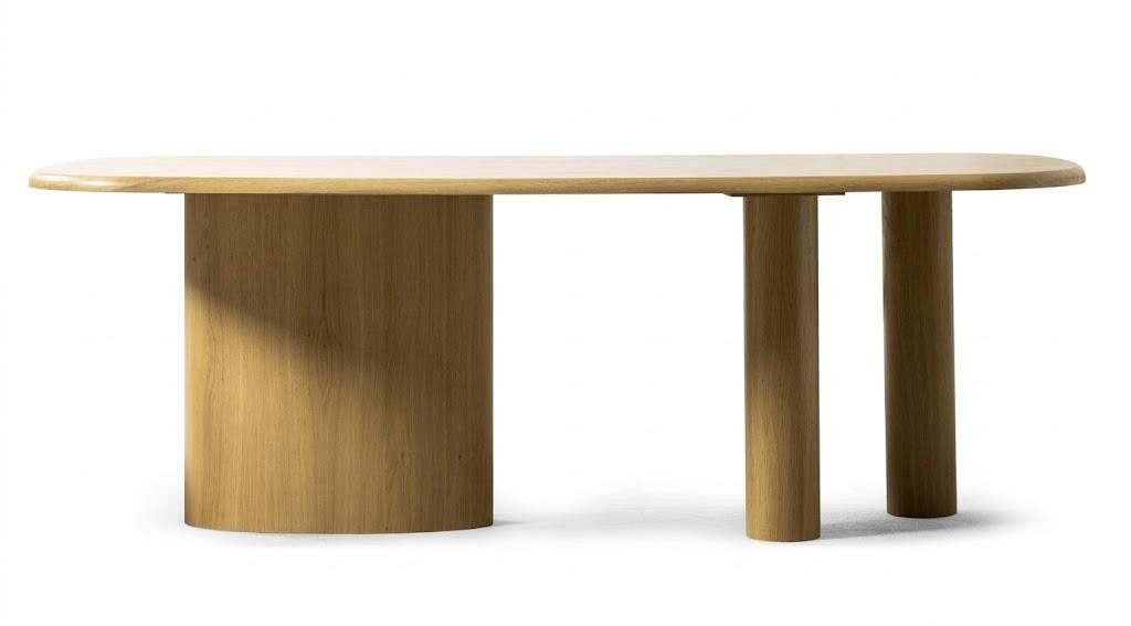 JVmoebel Esstisch Tisch Groß schön geräumig nachhaltig moderner Stil beige, Made in Europa