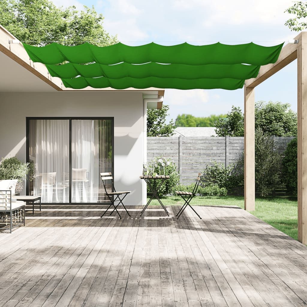 vidaXL Senkrechtmarkise Senkrechtmarkise Hellgrün 60x420 cm Oxford-Gewebe (1-St)