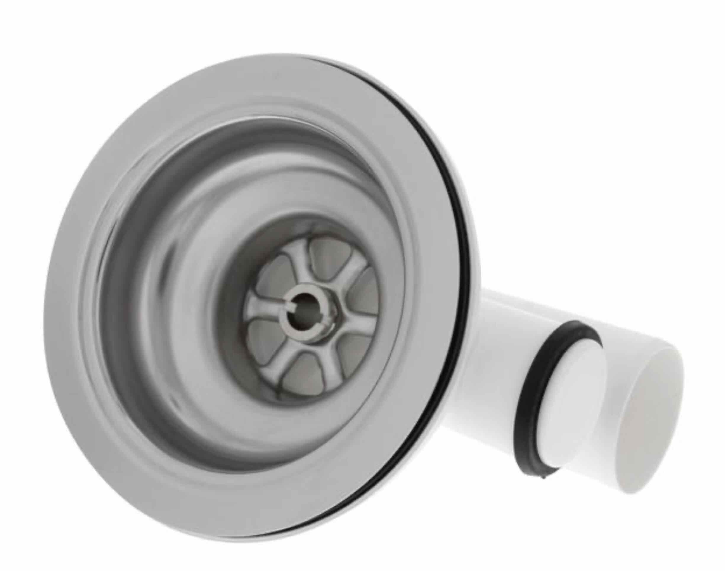 Blanco Einbauspüle Blanco Ablaufventil komplett 3,5" manuell EB, Überlauf, weiß