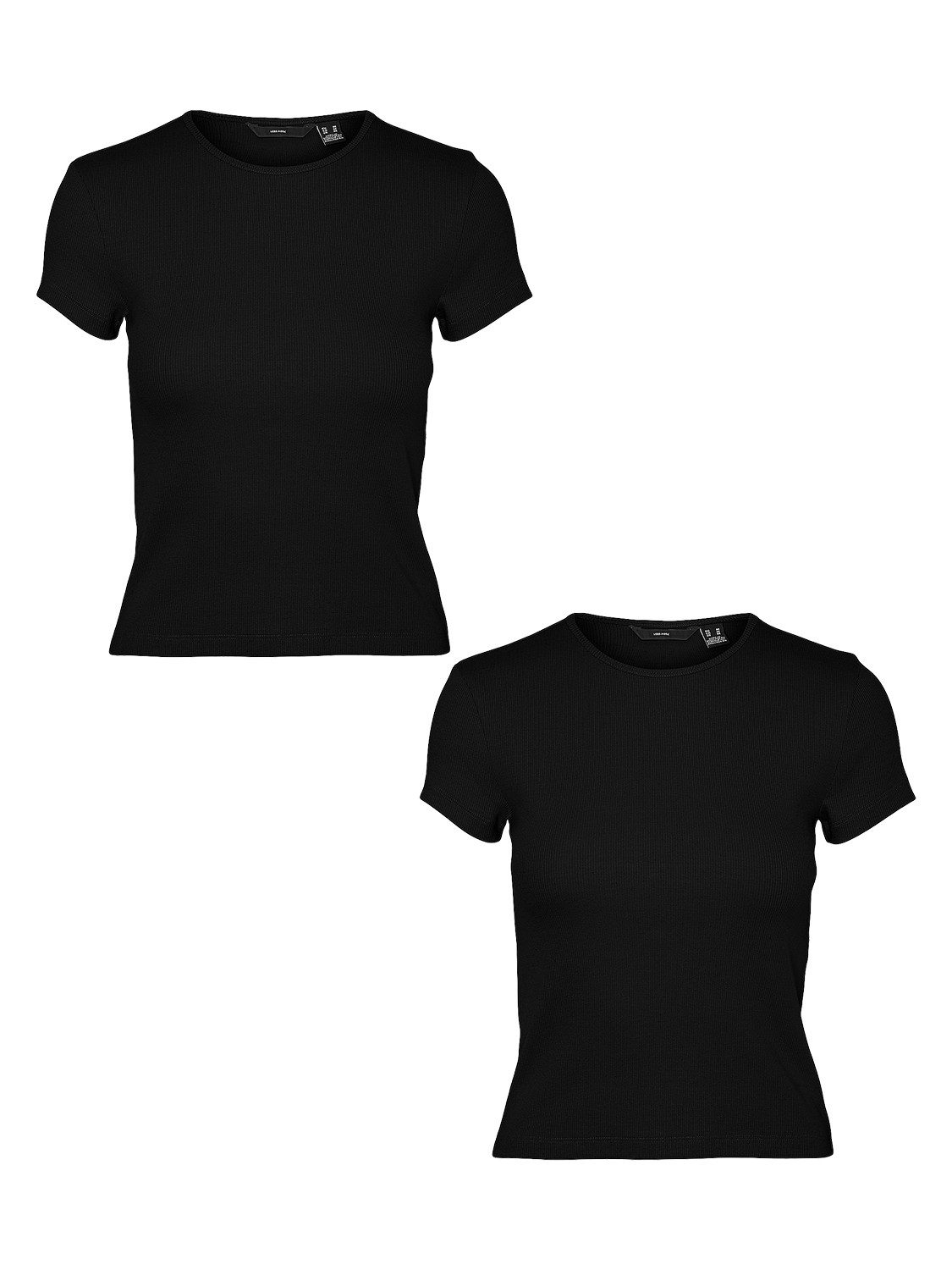 Vero Moda T-Shirt 2er-Set Enger Schnitt günstig online kaufen