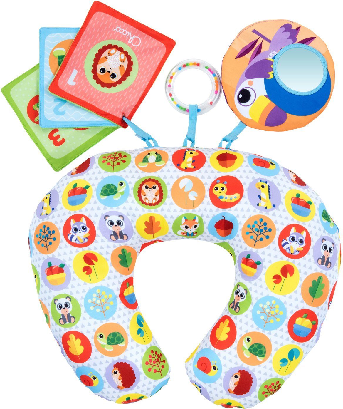Chicco Greifspielzeug Animal Tummy Time, Spielkissen günstig online kaufen