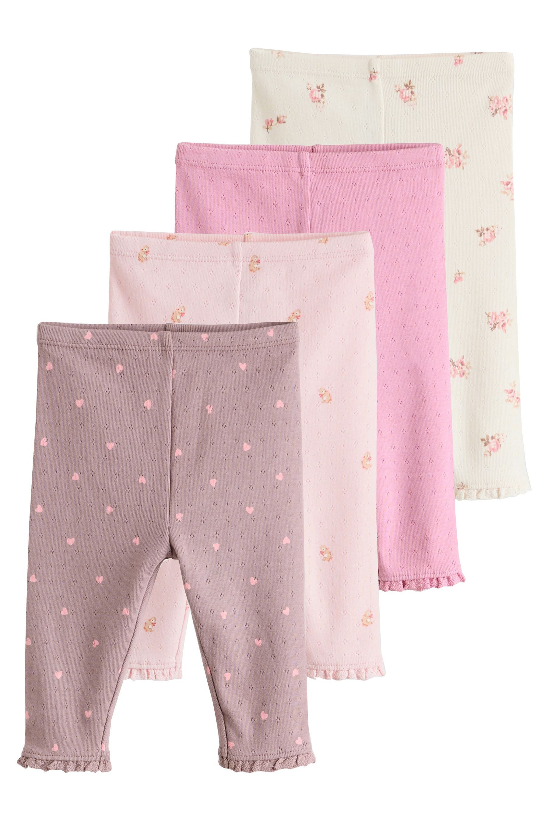 Next Leggings Baby-Leggings im 4er-Pack (4-tlg)