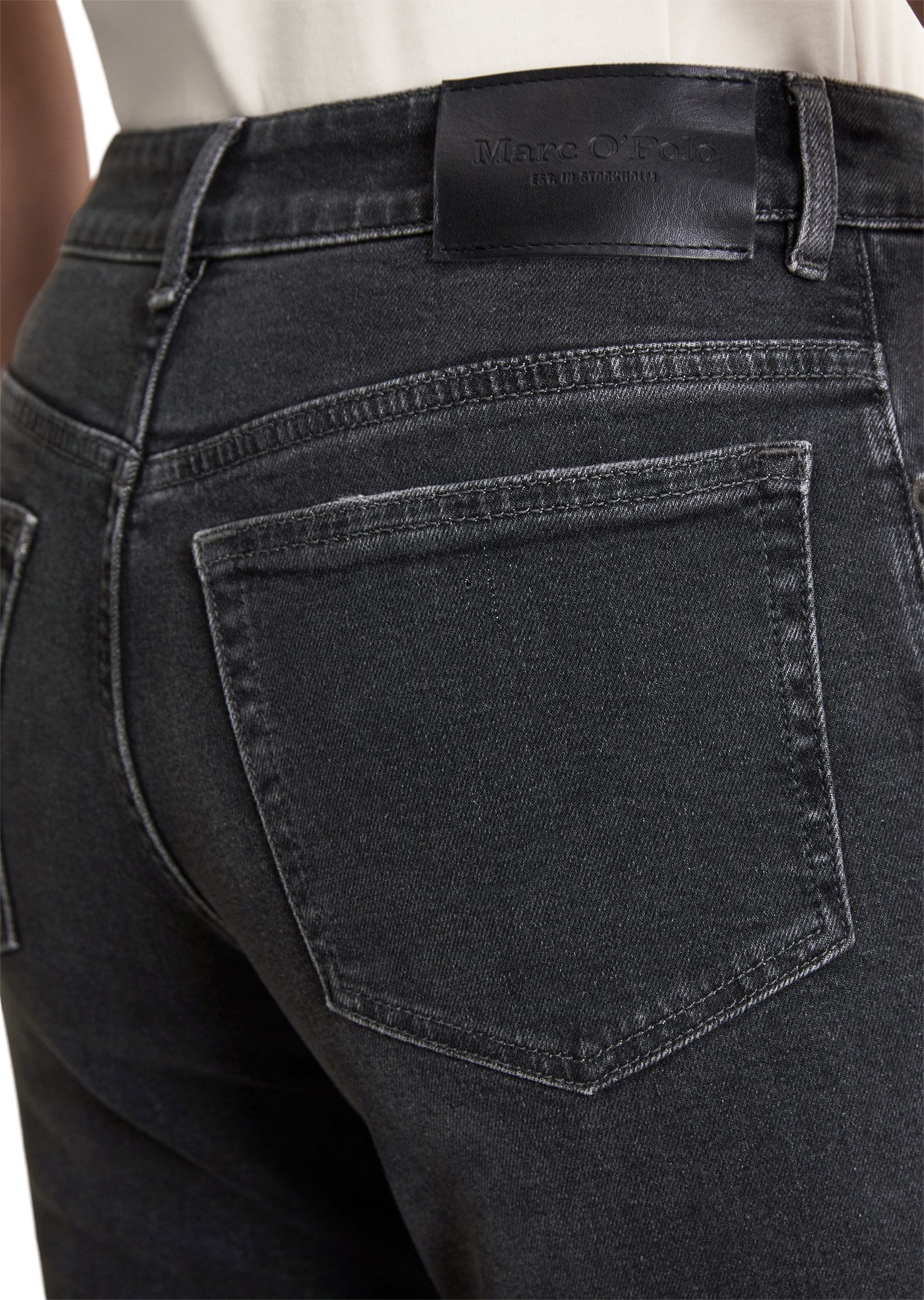 Marc O'Polo 5-Pocket-Jeans KIRUNA flared aus Organic-Cotton-Mix-Stretch