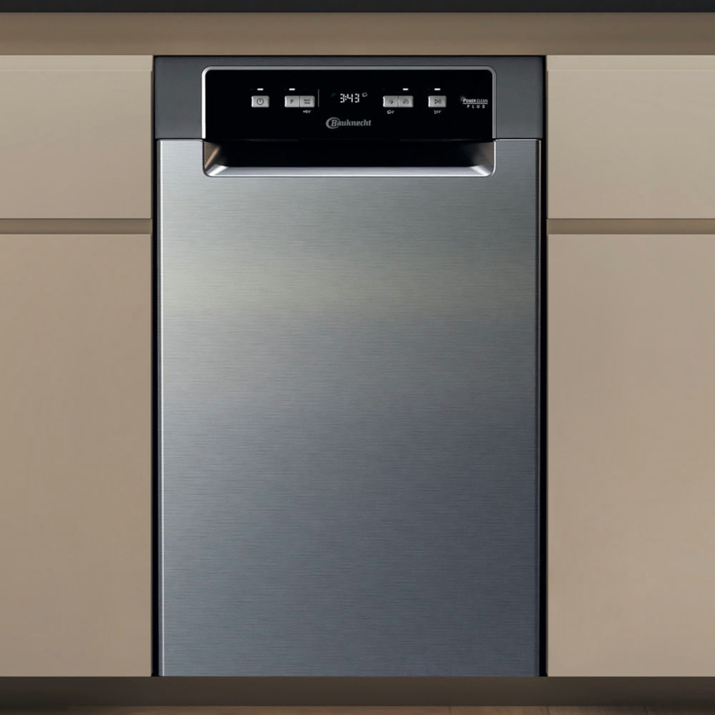 BAUKNECHT Unterbaugeschirrspüler BK6UC11BS7A0X, 11 Maßgedecke, PowerClean, ActiveDry, Besteckschublade