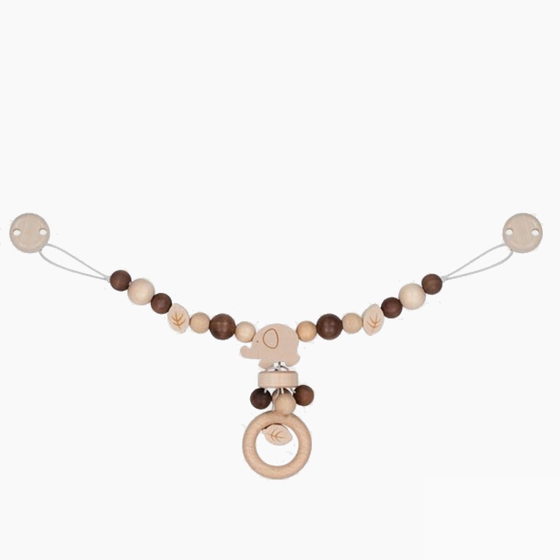 goki Kinderwagenkette Kinderwagenkette Elefant (packung, 1-tlg., set), ein Schmuckstück für jeden Kinderwagen