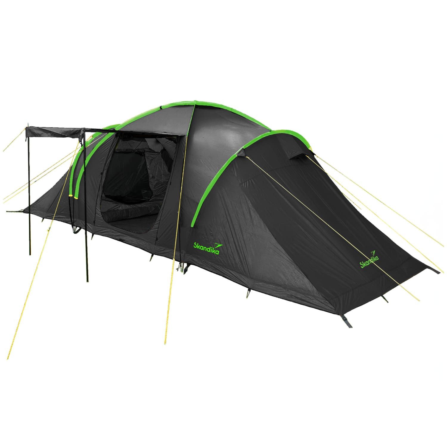Kuppelzelt Daytona 6 XL Protect, Familienzelt mit 3 großen Schlafkabinen