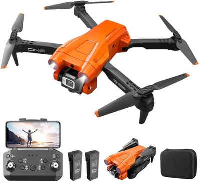 EURHOWING Faltbare Drohne mit Kamera für Anfänger, RC Quadcopter Drohne (4K, mit App WIFI FPV Live-VideoHöhenhaltung Headless-Modus One-Key-Abheben)