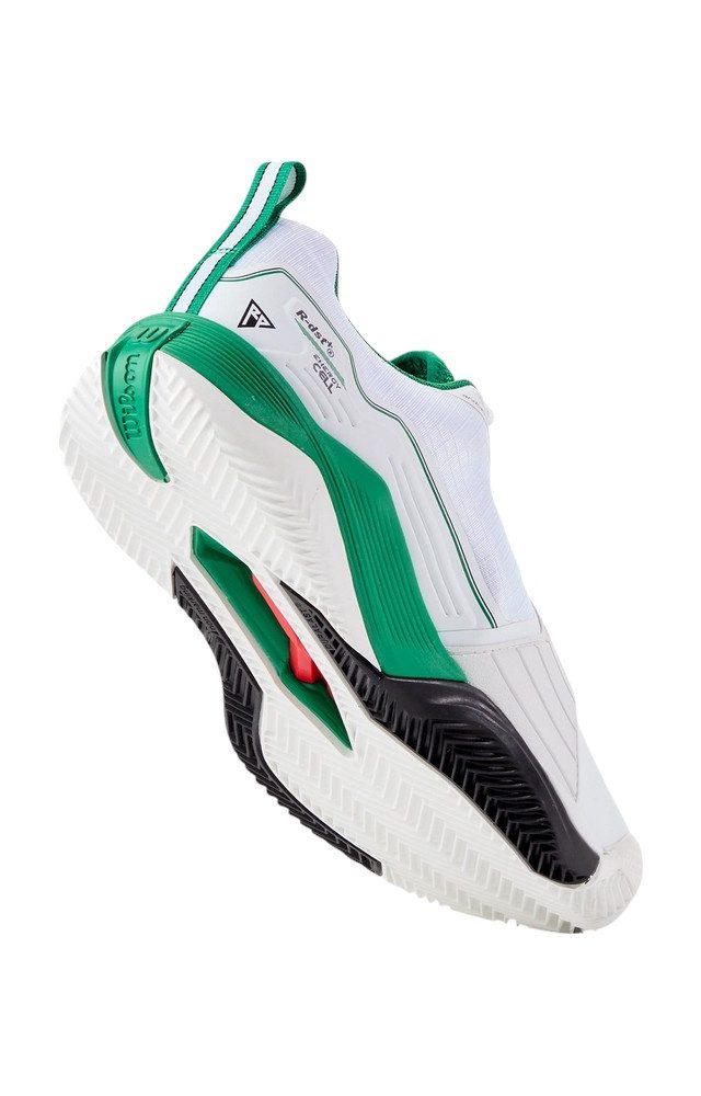 Wilson Rush Pro 4.5 Clay/Sandplatz 2025 weiss/grün Herren Tennisschuh