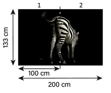 A.S. Création Fototapete A.S. Création XXL 5 Fototapete, Zebra, 4m x 2,67m