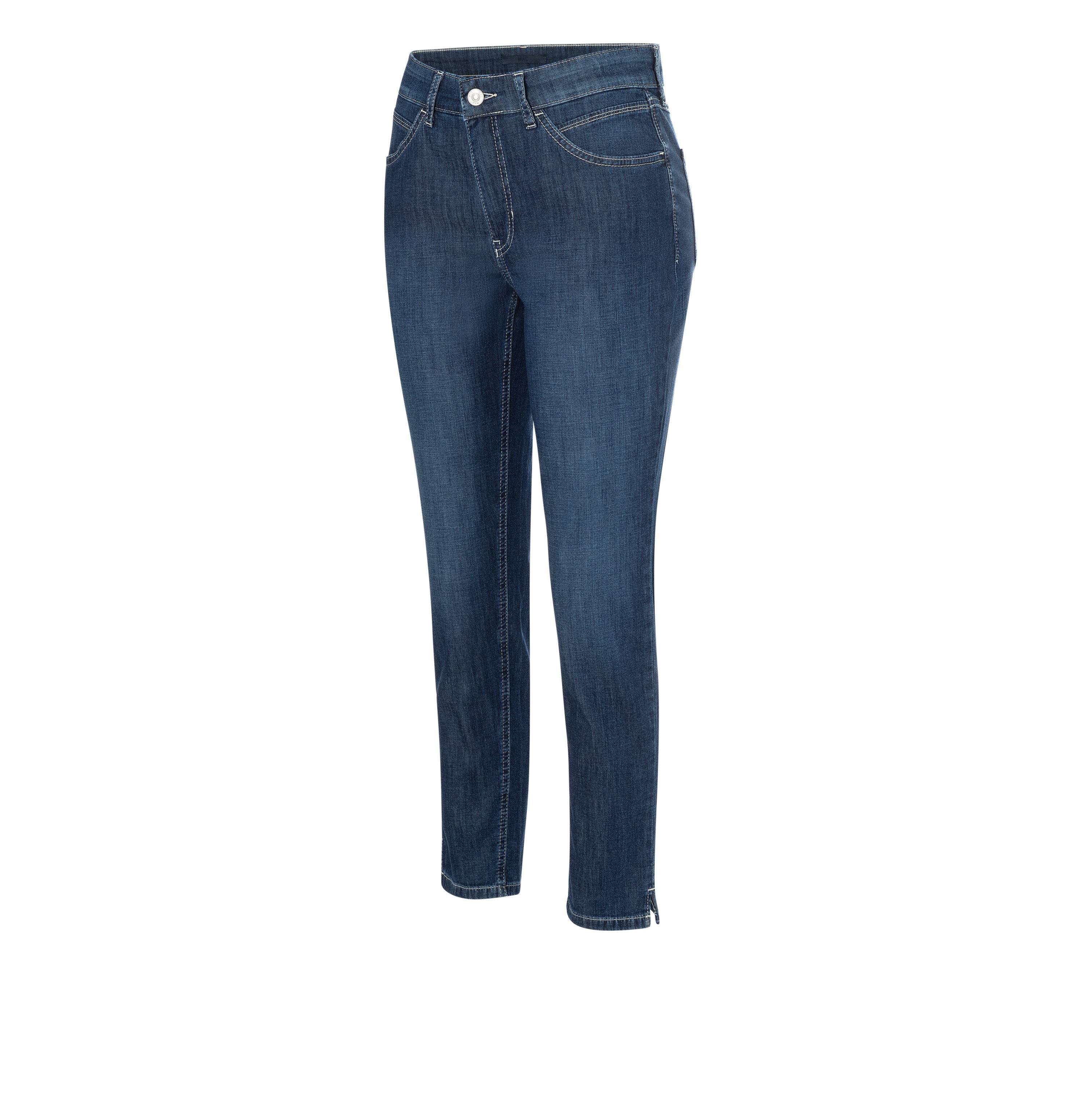 Stretch-Jeans MAC MELANIE 7/8 dark blue basic used 5045-90-0344 D842 - ULTRALIGHT