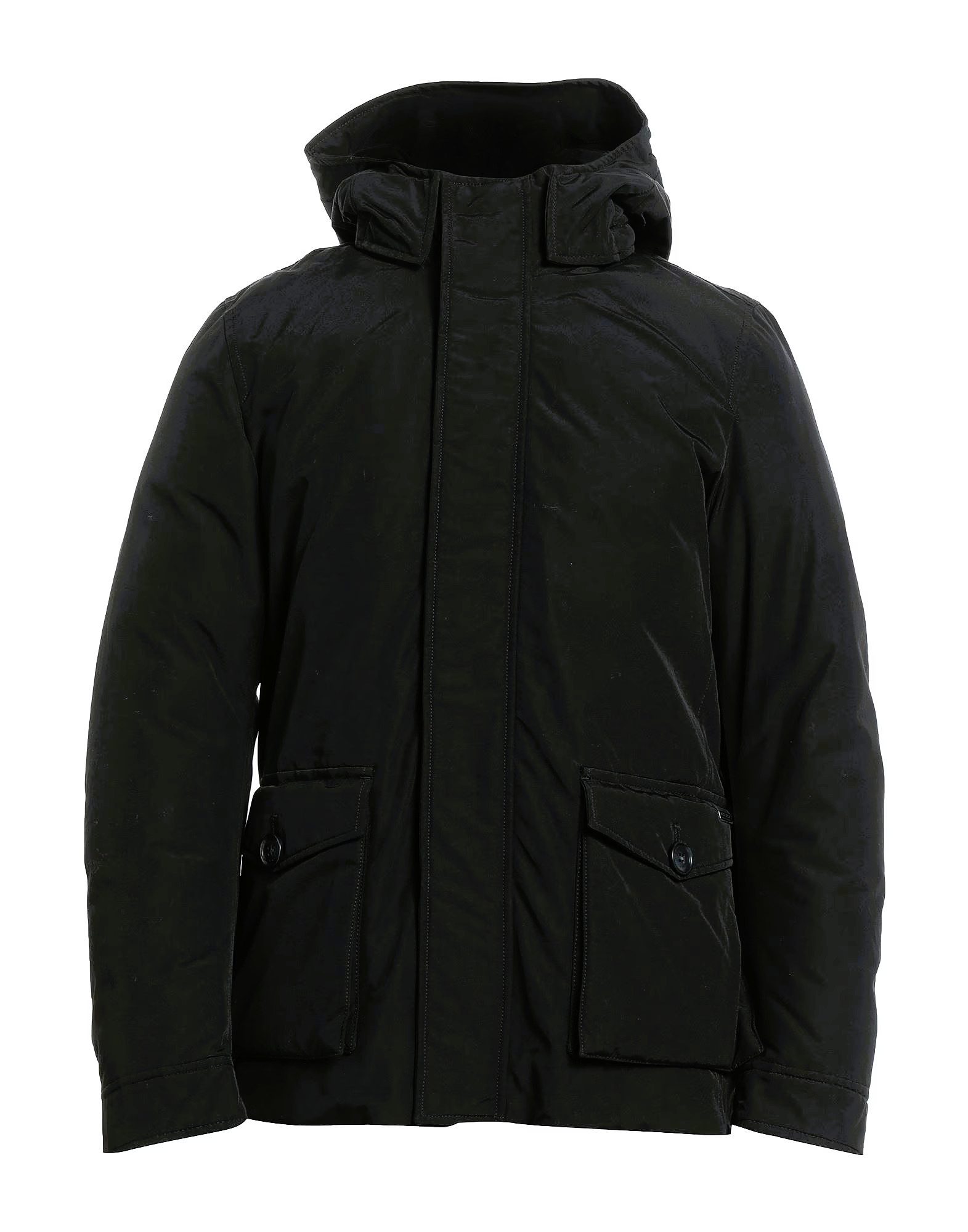 WOOLRICH Daunenjacke Woolrich Herren Jacke, Woolrich Gale Jacket NF Herren Jacken, Schwarz Teflon Fabric Protector