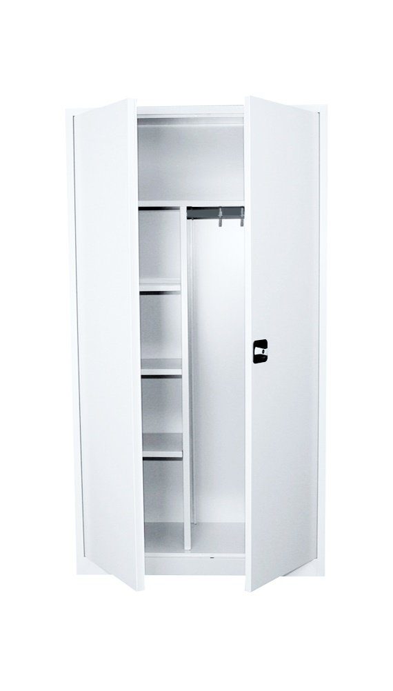 Steelboxx Mehrzweckschrank mit Garderobenteil XL Spind günstig online kaufen