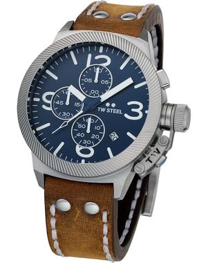 TW Steel Chronograph TW-Steel CS106 Canteen Chronograph Herrenuhr 45mm