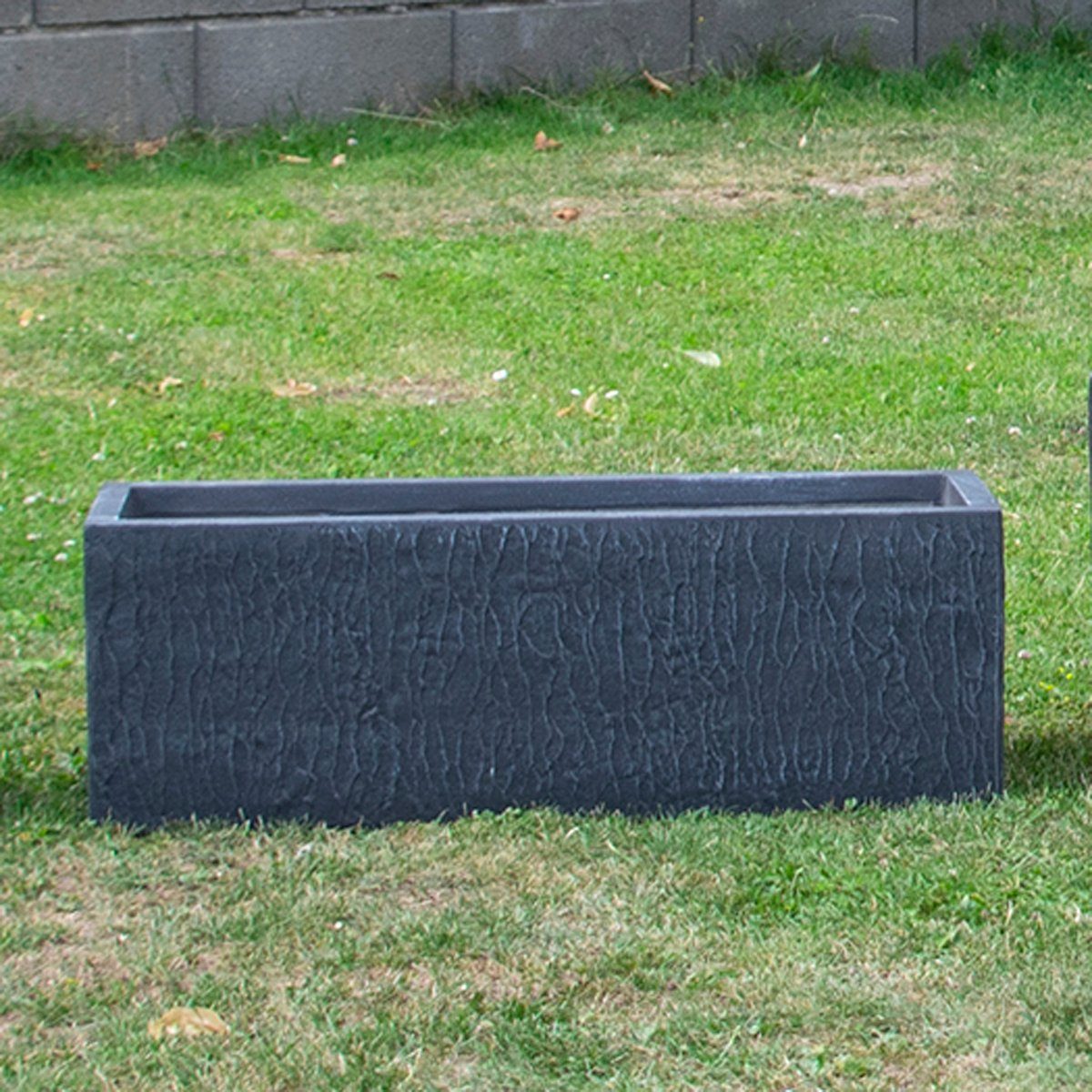 Köhko Pflanzkübel "ROCK" aus Magnesiumoxid (MgO) Pflanztopf in Schieferoptik