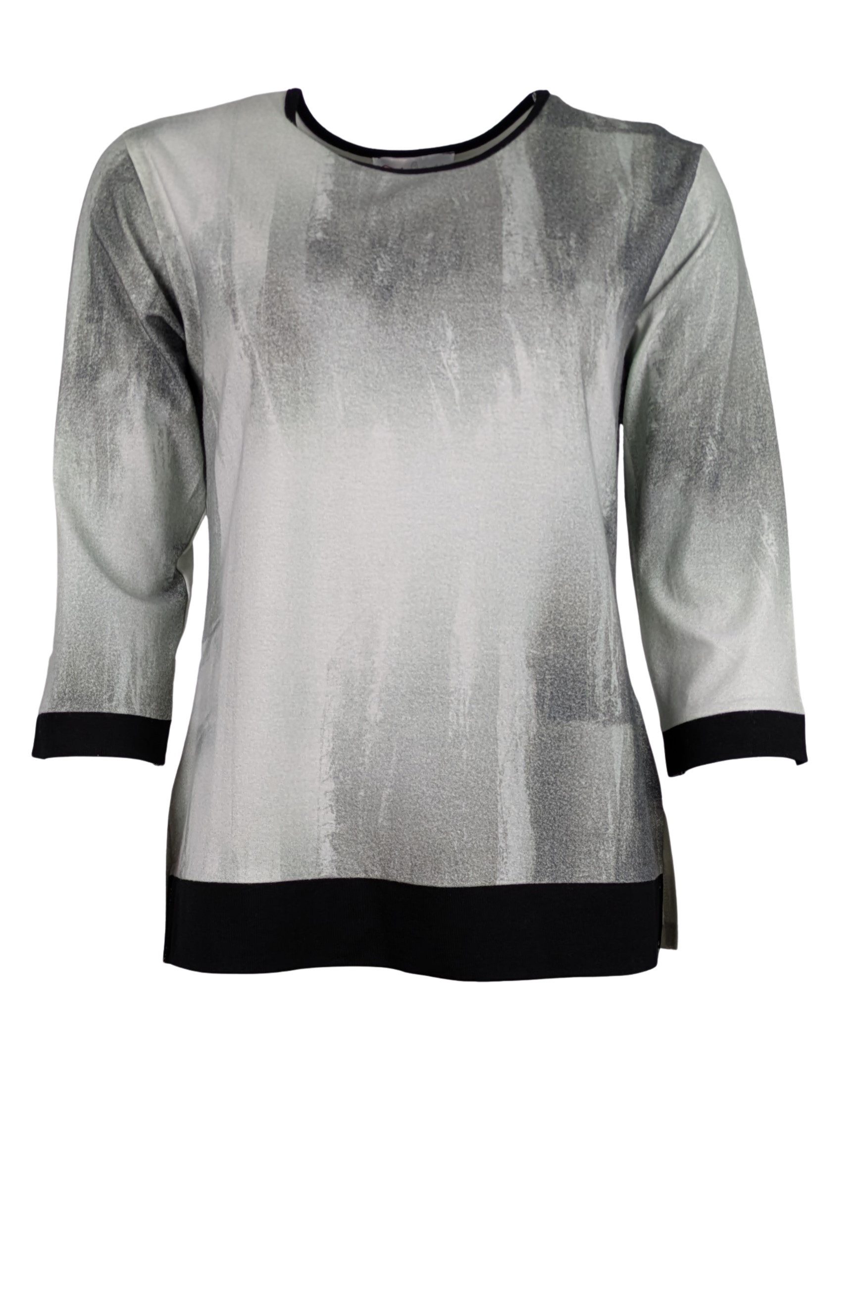 Rundhalsshirt Damen-Shirt 53248