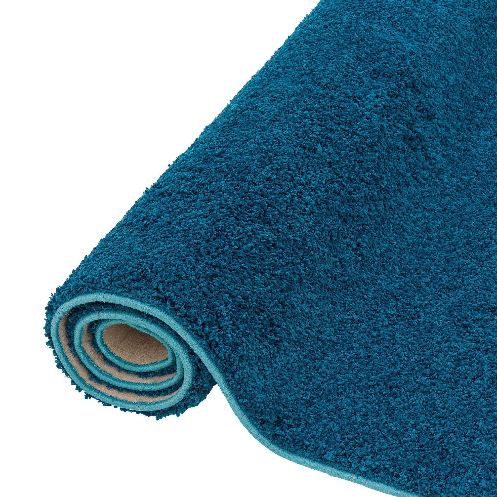 Snapstyle Hochflor-Teppich Luxus Hochflor Langflor Läufer Teppich Milano, Rechteckig, Höhe: 43 mm