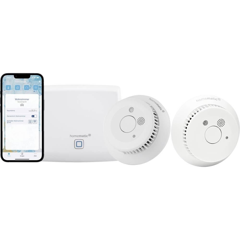 Homematic IP 158097A1+156587A0 Детектор дыма