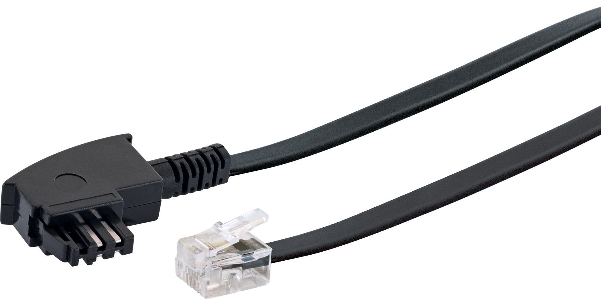 Schwaiger TAL6236 533 Telefonkabel, TAE-N Stecker, RJ11 Stecker, (600 cm)