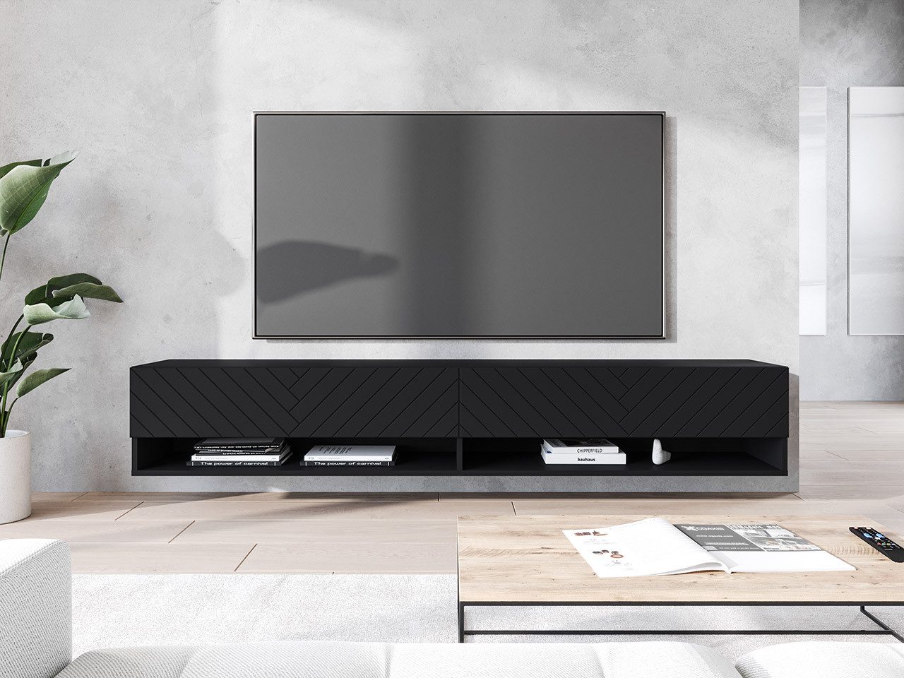 MIRJAN24 TV-Schrank A180 MDF (mit zwei günstig online kaufen