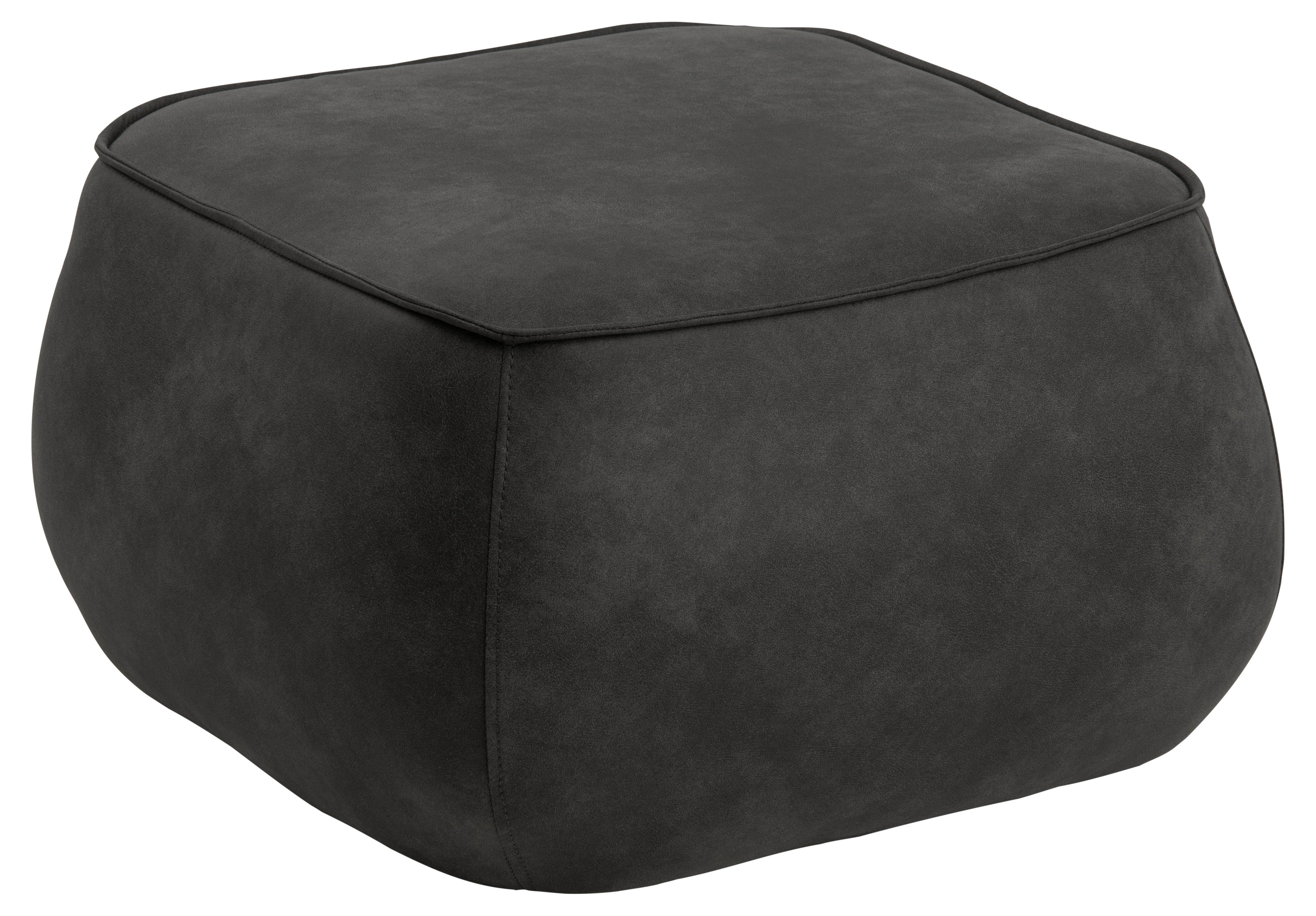 ebuy24 Pouf Mollar Hocker, Pouf P1 60x60 cm grau.