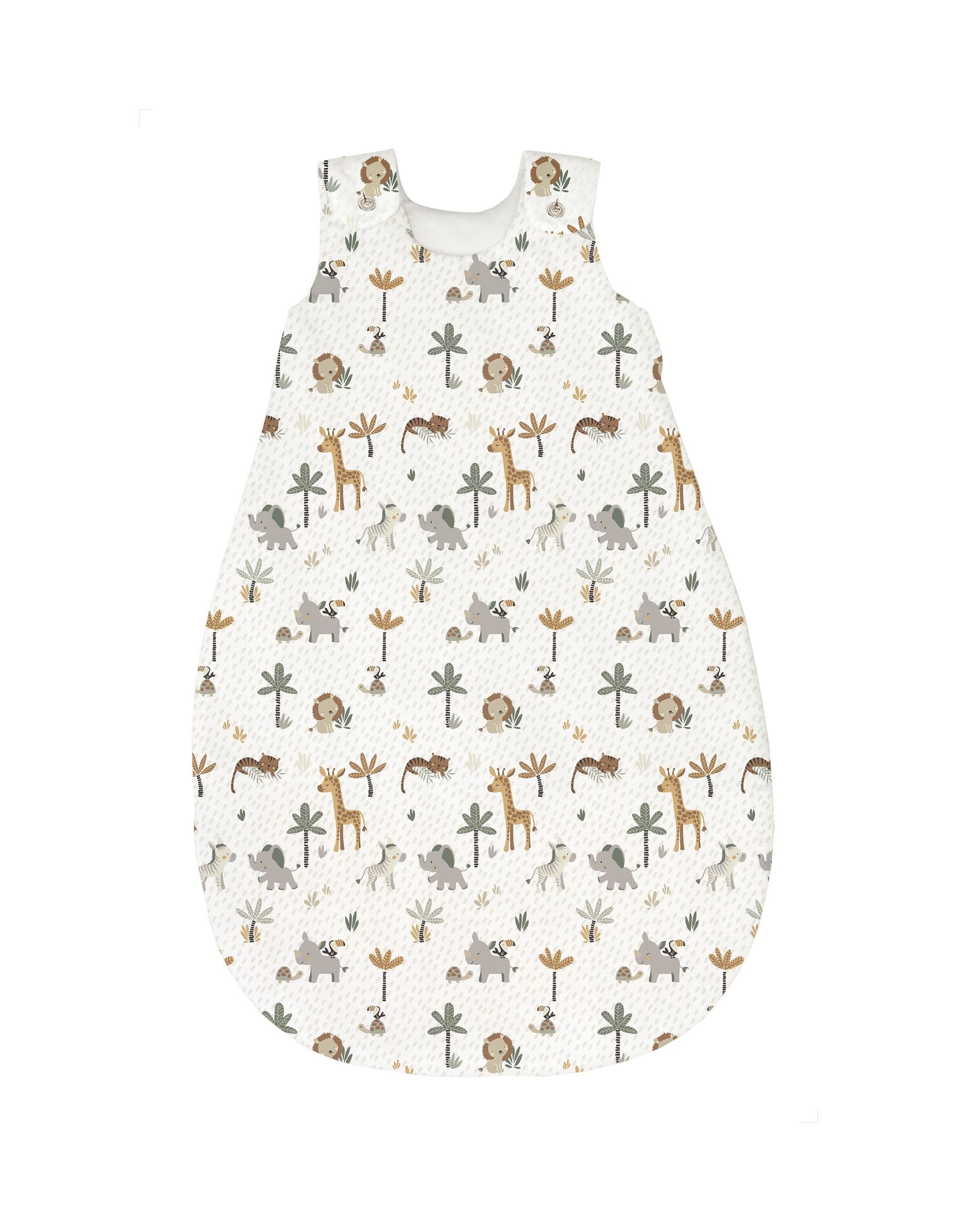 Kinderhaus Blaubaer Babyschlafsack Ganzjahresschlafsack Tencel™ Lyocell Top, warmer Winterschlafsack waschbar ärmellos atmungsaktiv Inkl.