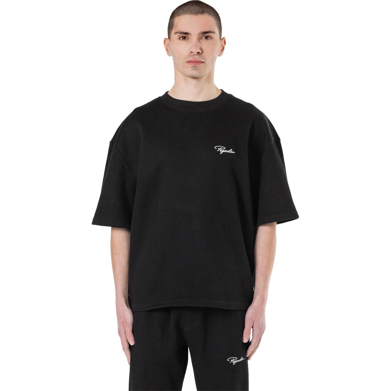 PEGADOR T-Shirt Signar Oversized Rib Tee Signar Oversized Rib Tee günstig online kaufen